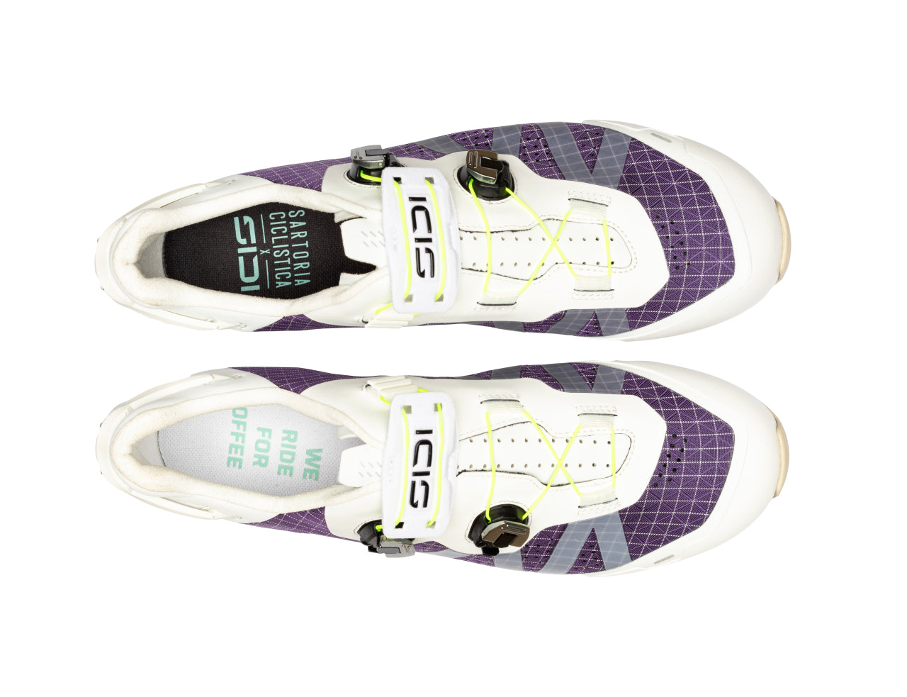 COFFEE GRINDER 2 XC BRIGHT WHITE VIOLET - Sidi Sport